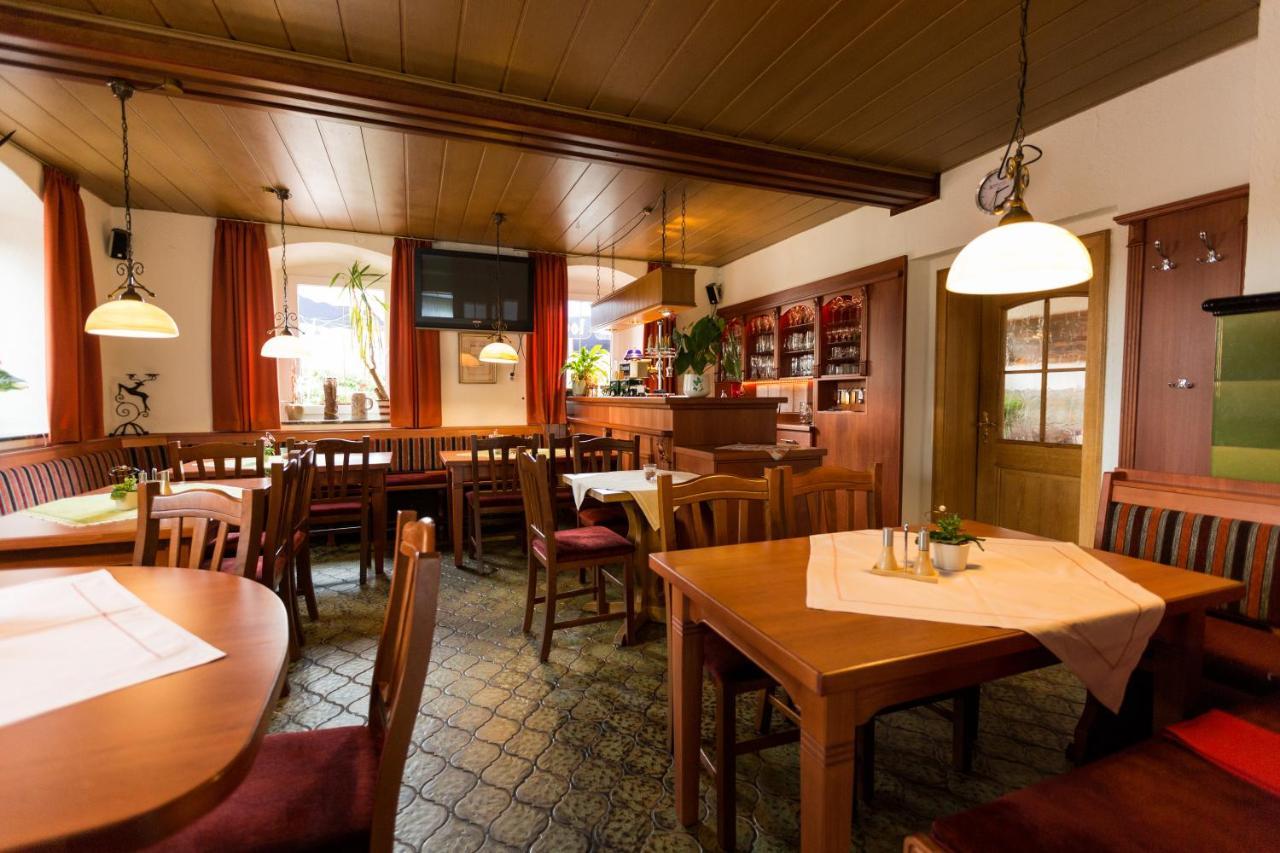 Gasthof Zum Goldenen Hirschen Hotel Geroldsgrun Kültér fotó